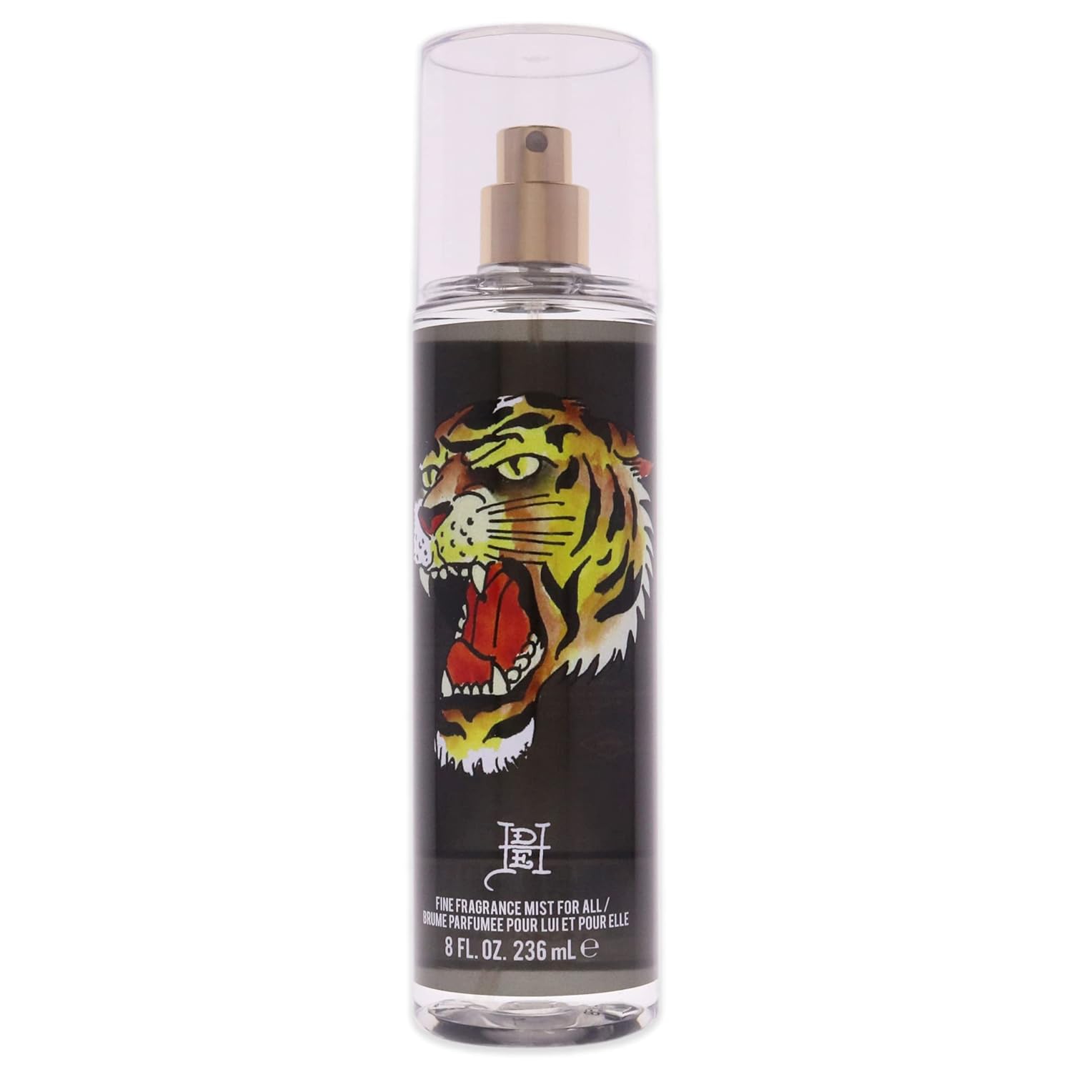 Fragrance Mist By Ed Hardy, Body Spray For Men & Women, Tiger Ink, 8 Fl. Oz