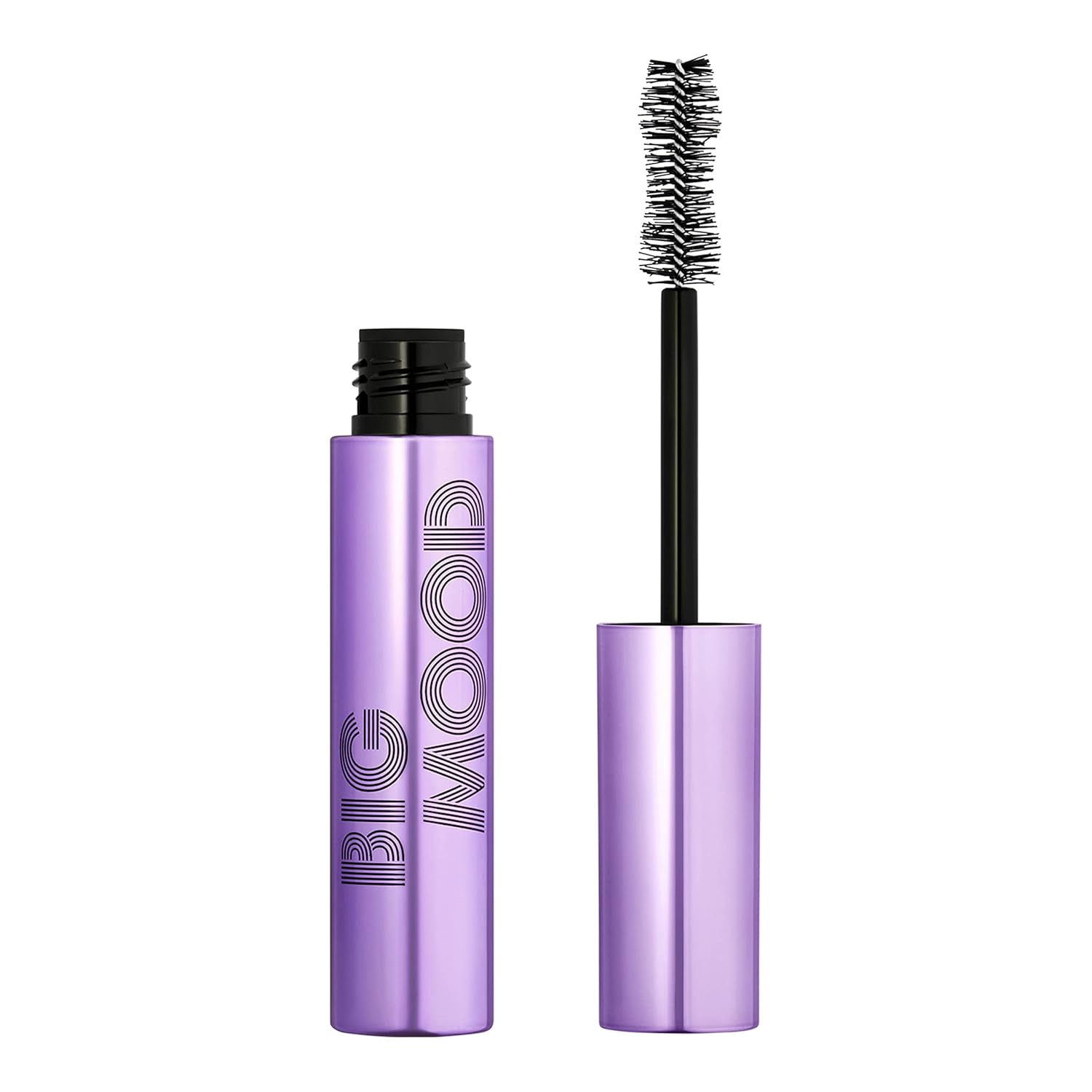 E.L.F. Big Mood Mascara, Bold Volume & Instant Lift, Creates Long-Lasting Voluminous Lashes, Infused With Jojoba Wax, Black, 0.30 Fl Oz (9 Ml)