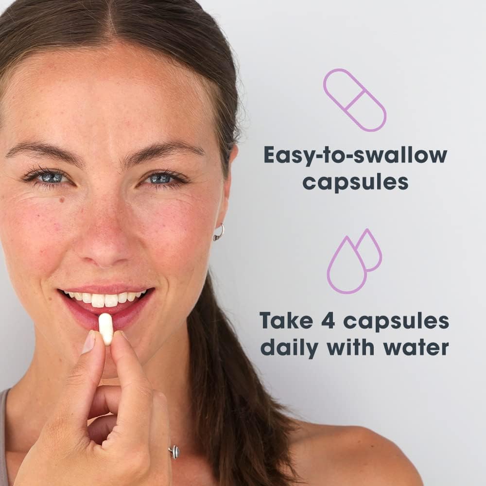 Proto-col Pure Collagen Capsules 400mg (90 Capsules) | Daily Anti-Ageing Supplement with Verisol for Skin Elasticity, Hair, Nails and Joints | Made in The UK : Amazon.co.uk: Health & Personal Care