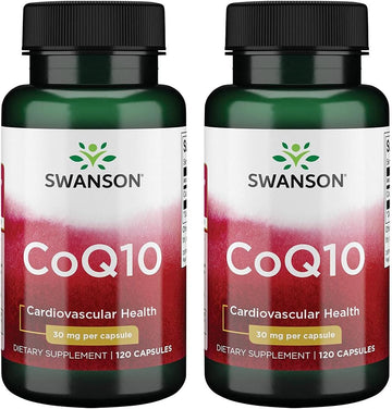 Swanson Coq10 30 30 Milligrams 120 Capsules (2 Pack)