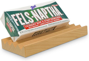 Fels Naptha Laundry Detergent Bar - 5 Ounce Fels Naptha Laundry Bar Soap and Stain Remover Bundle (Boardwalk Style) - Get the Ultimate Accessory to your Fels Naptha Soap Bars