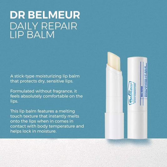 The Face Shop Dr.Belmeur Daily Repair Moisture Lip Balm,0.14 Ct.,K-Beauty