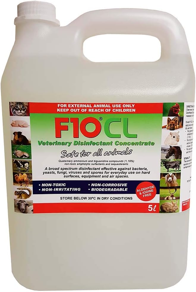 F10 CL Avian Disinfectant Concentrate 1 litre :Business, Industry & Science