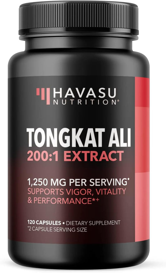 Longjack Tongkat Ali For Men | Tongkat Ali Extract 200:1, 1,250Mg Per Serving | Eurycoma Longifolia Extract Supports Male Health, Performance And Energy | 2 Month Supply Long Jack Tongkat Ali Capsules