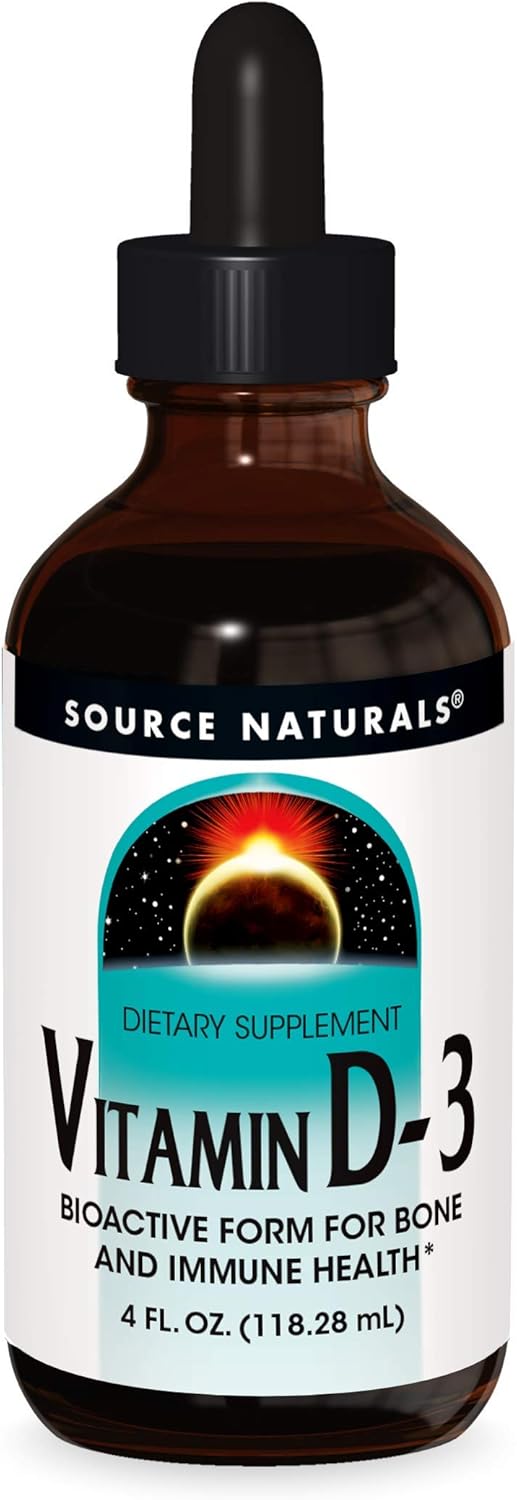 Source Naturals Vitamin D-3 Liq Drops 2000 iu Supports Bone & Immune Health - 4