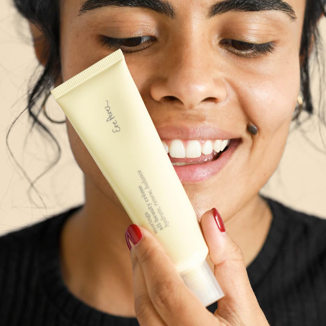 Ere Perez - Natural Moringa All-Beauty Crème | Vitamins A + E, Lemon Balm, Prickley Pear | Hydrates, Plumps, Soothes | Vegan, Cruelty-Free, Palm-Free, Clean Beauty (1.7 Oz | 50 G) : Beauty & Personal Care