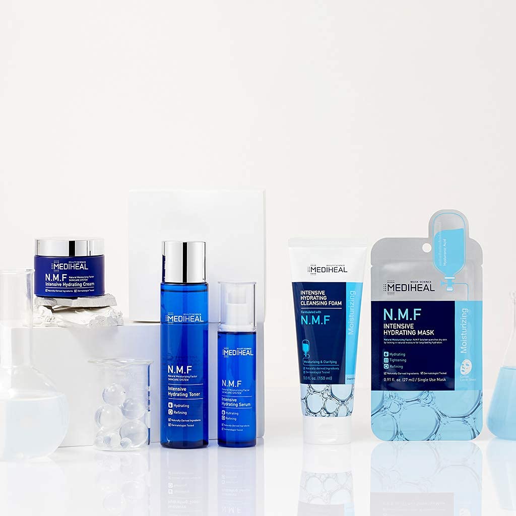 MEDIHEAL [US Exclusive Edition] - N.M.F Intensive Hydrating Serum, Ultra Hydrating Treatment Facial Serum, Skin Feeling Silky Soft, for Dry and Rough Skin : Beauty & Personal Care