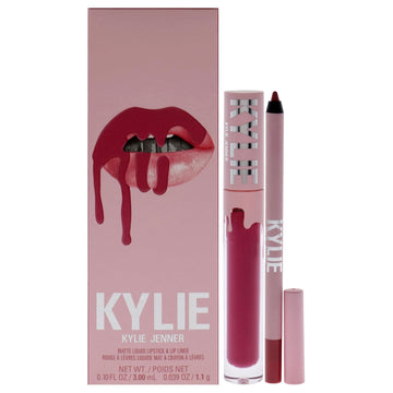 Kylie Cosmetics Matte Lip Kit - 102 Extraordinary For Women - 2 Pc 0.10 Oz Matte Liquid Lipstick, 0.03 Oz Lip Liner