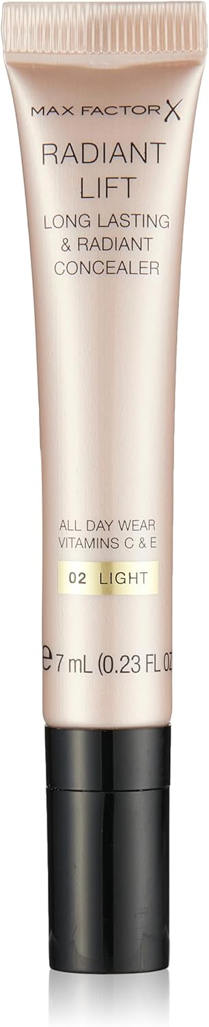 Max Factor Radiant Lift Hydrating And Brightening Concealer, Vitamins C And E, Deep, 7L