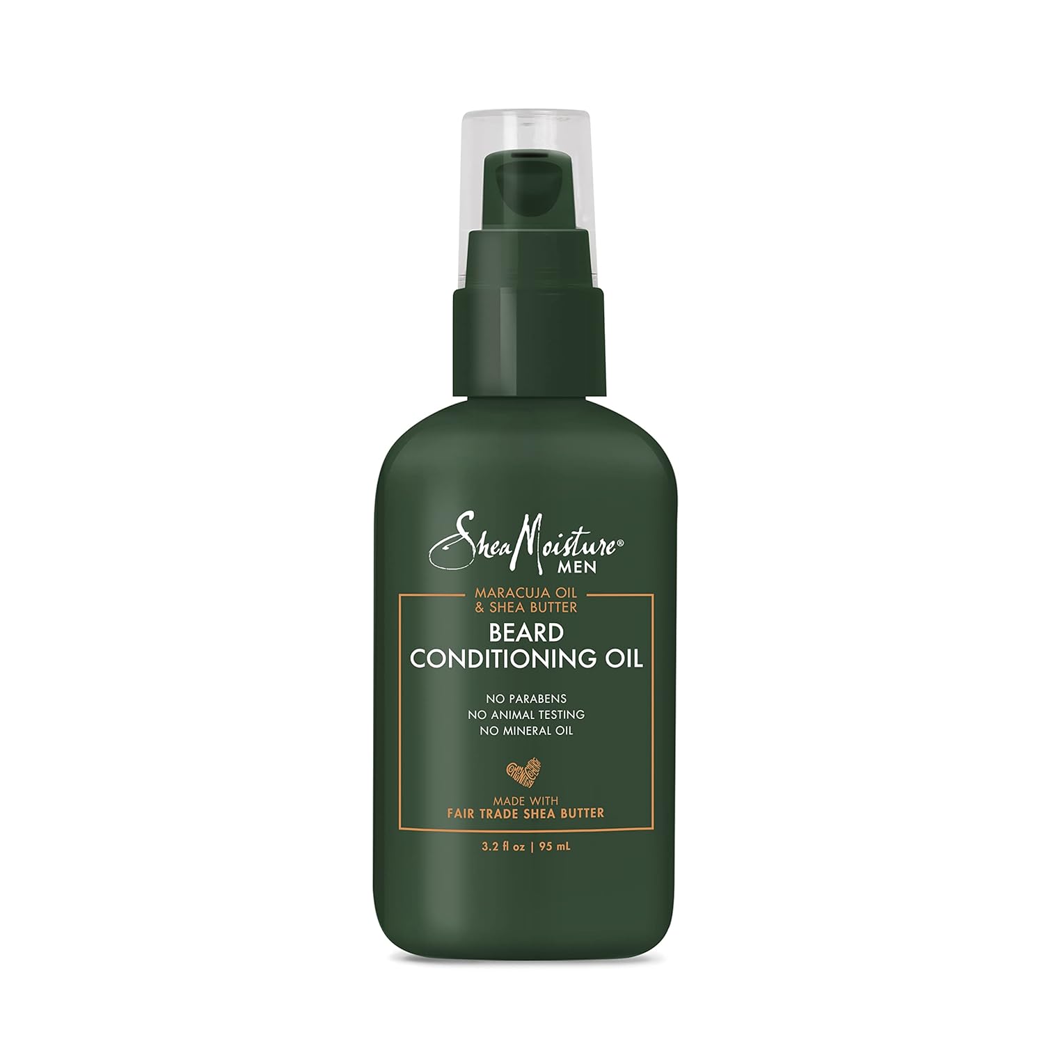 Sheamoisture Beard Conditioning Oil For A Full Beard Maracuja Oil And Shea Butter To Moisturize And Soften 3.2 Oz