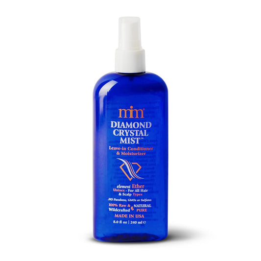 Morrocco Method Diamond Crystal Mist Conditioner & Moisturizer. 100% Natural. Unisex. For All Hair Types. No Parabens, Gmo'S Or Sulfates (8 Oz.) : Beauty & Personal Care
