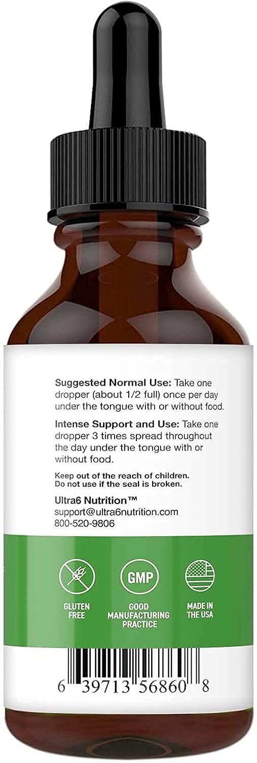 Buy Ultra6 Nutrition Probiotics For Women, Men And Kids - 20 Strain Liquid Probiotic Supplement For Digestive & Gut Health On  Free Shipping On Qualified Orders