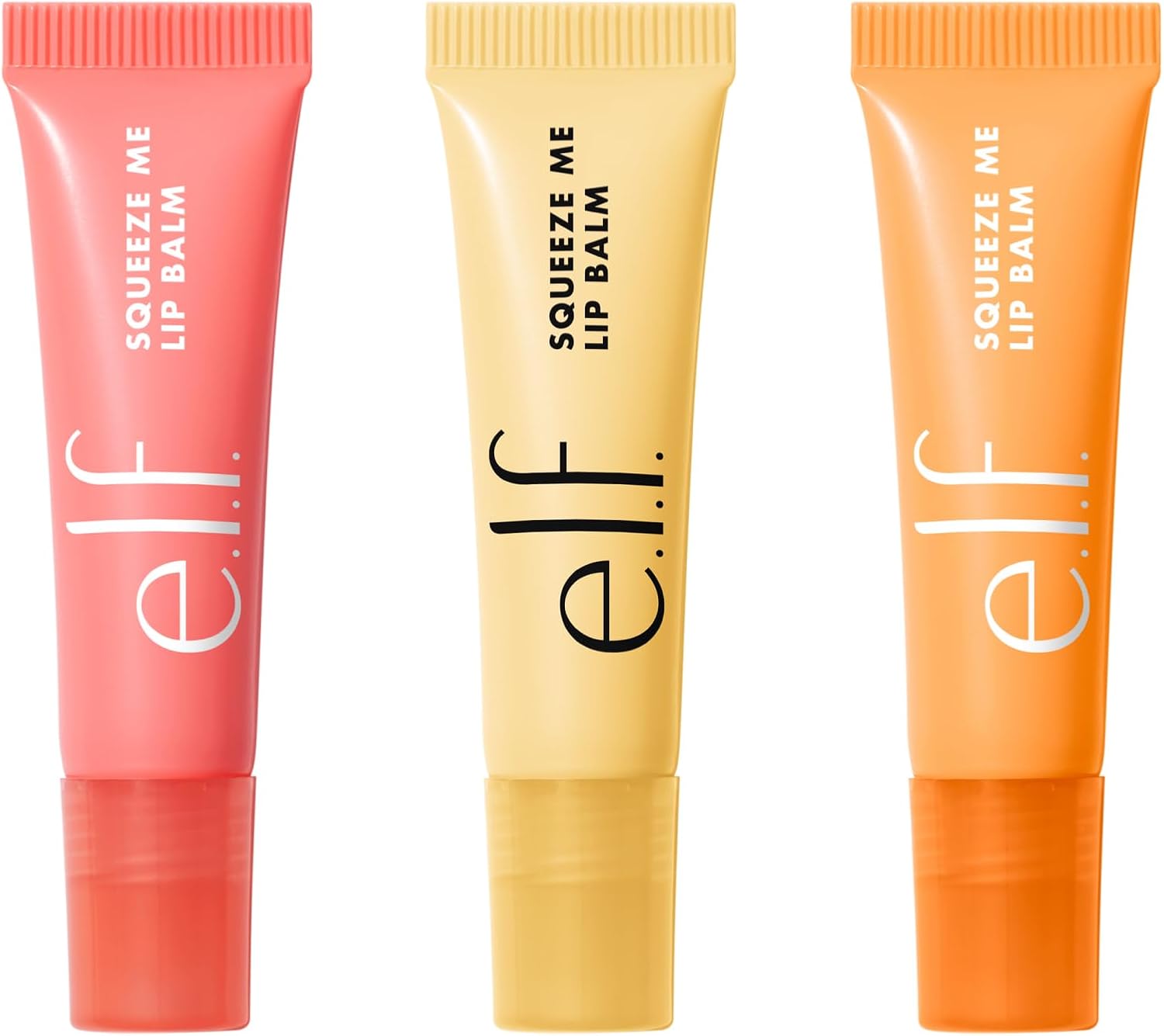 e.l.f. Squeeze Me Lip Balm Trio, Set of 3, Includes Strawberry, Vanilla Frosting & Peach : Amazon.co.uk: Beauty