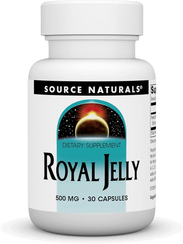 Source Naturals Royal Jelly, 500Mg, 60 Capsules60 Count (Pack Of 1)