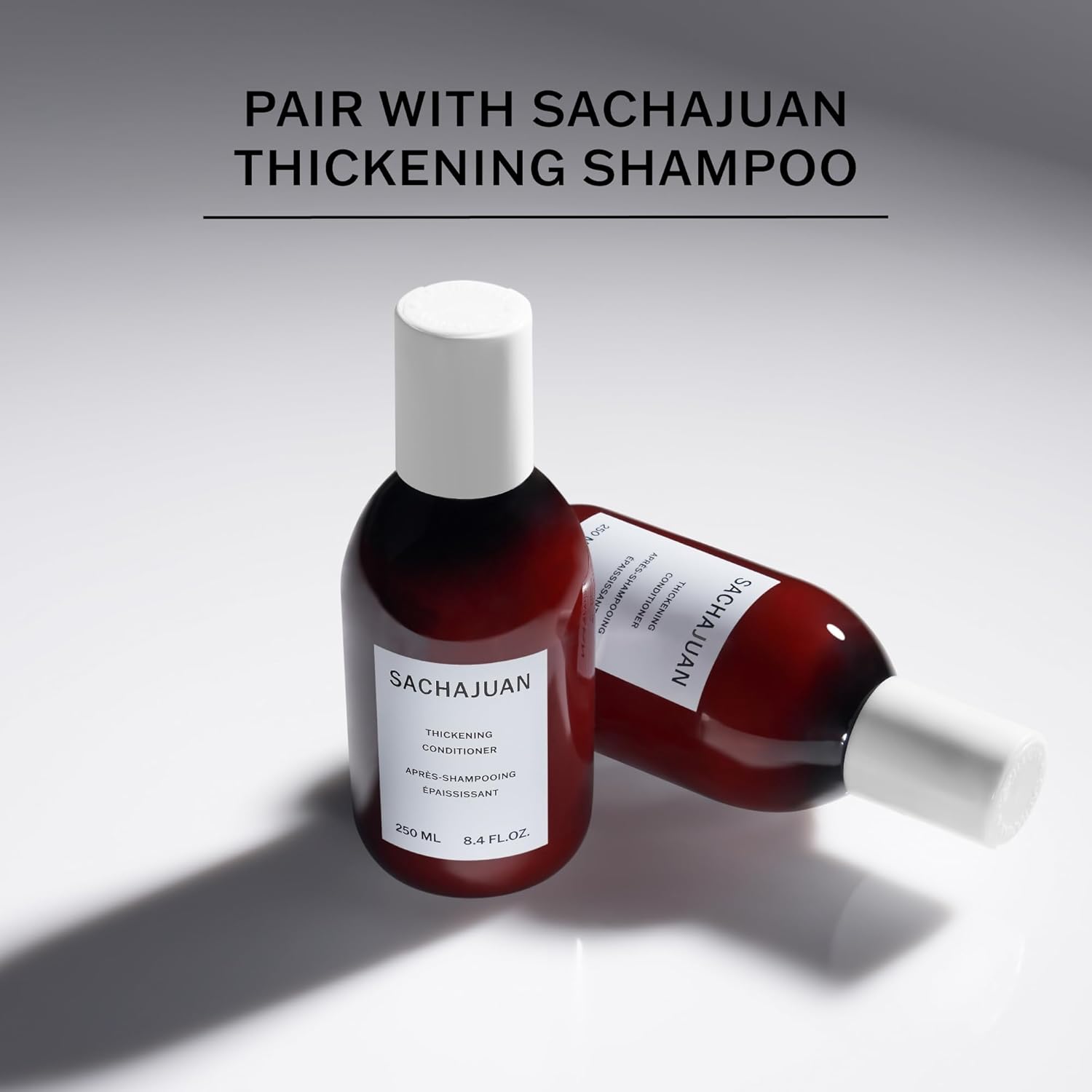 Sachajuan Thickening Hair Conditioner 250 Ml, Nourishes, Volumizing, Heat & Uv Protectant. Shine & Smooth Volume Made From Paraben Free Formula With Ocean Silk Technology