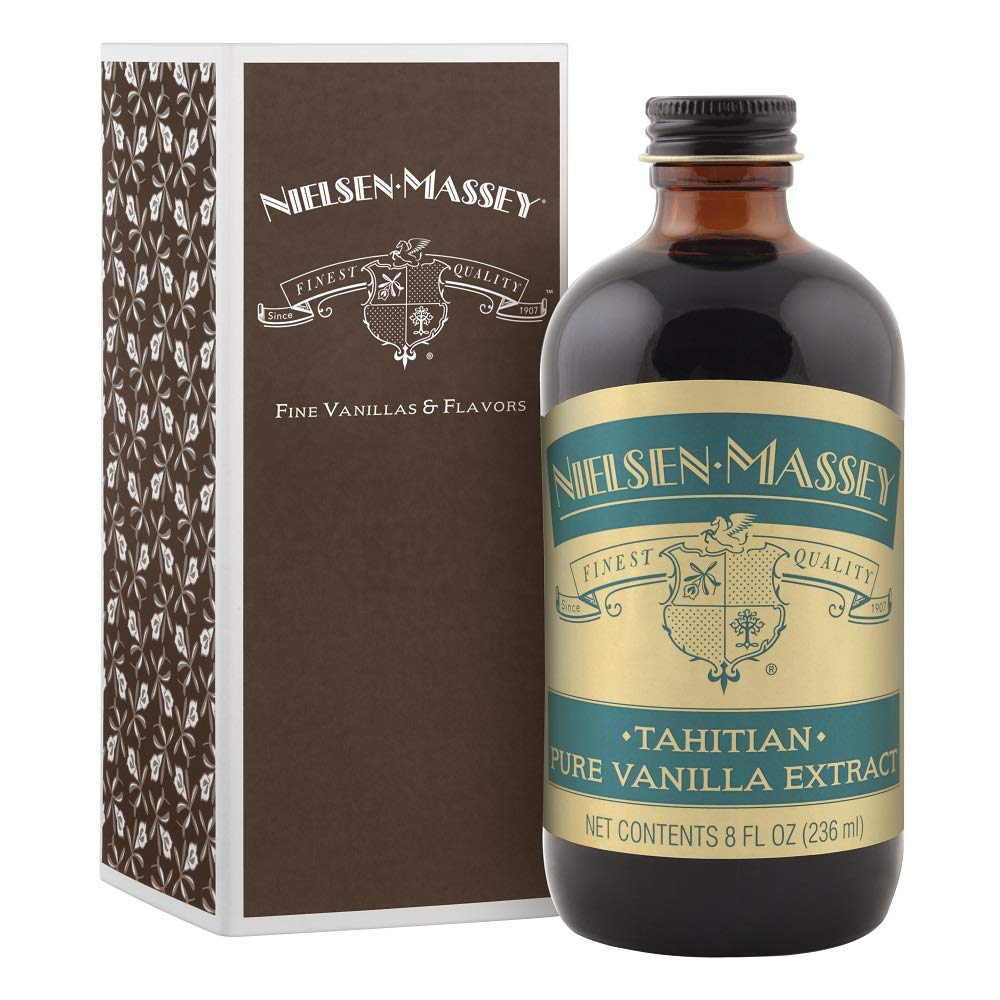 Nielsen-Massey Tahitian Pure Vanillaextract For Baking And Cooking, 8 Ounce Bottle