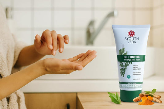 Ayouthveda Oil Control Moringa Face Wash 100Ml