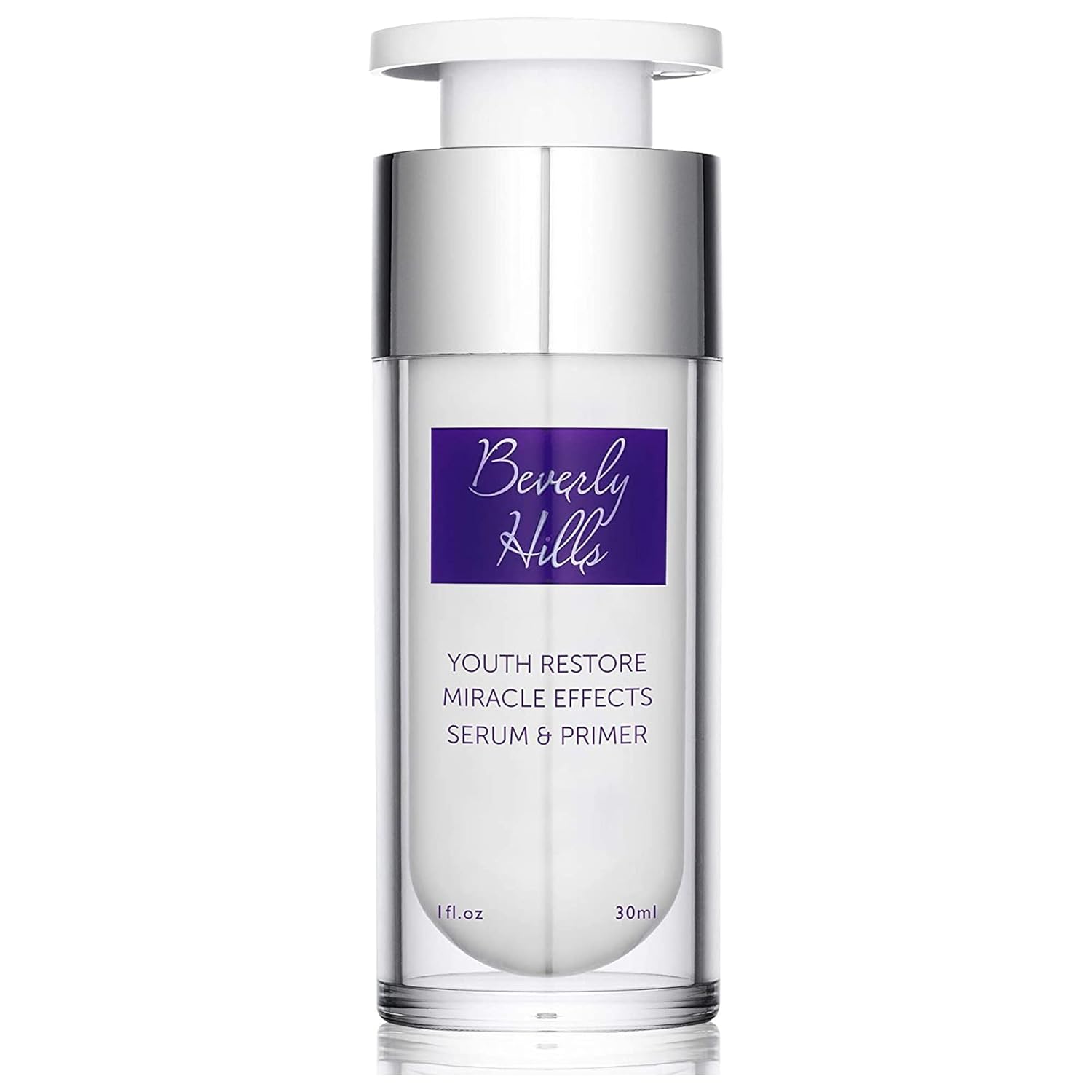 Beverly Hills Primer for Face Makeup - Pore Minimizer & Uneven Skin Tone Reducer | Makeup Primer with Anti Aging Ingredients that Hydrates & Moisturizes skin, 1 Fl. oz (120 days supply)