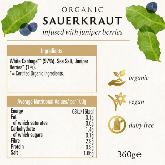 Biona Organic/Demeter Sauerkraut 680 G (Pack Of 3)