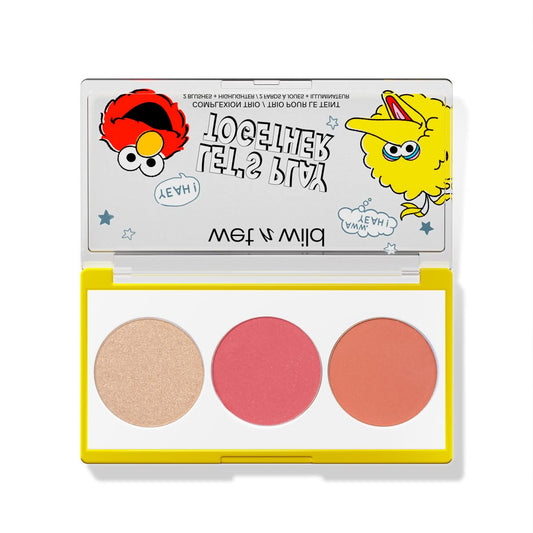 Wet N Wild X Sesame Street, Let’S Play Together- Complexion Trio, Perfect Pair