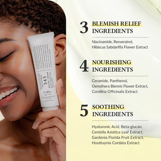 Dr.Altheea Daily Face Moisturizer Blemish Relief Care Soothing Recovery & Moisture with Niacinamide, Panthenol Korean Vegan Skin Care for All Skin Types