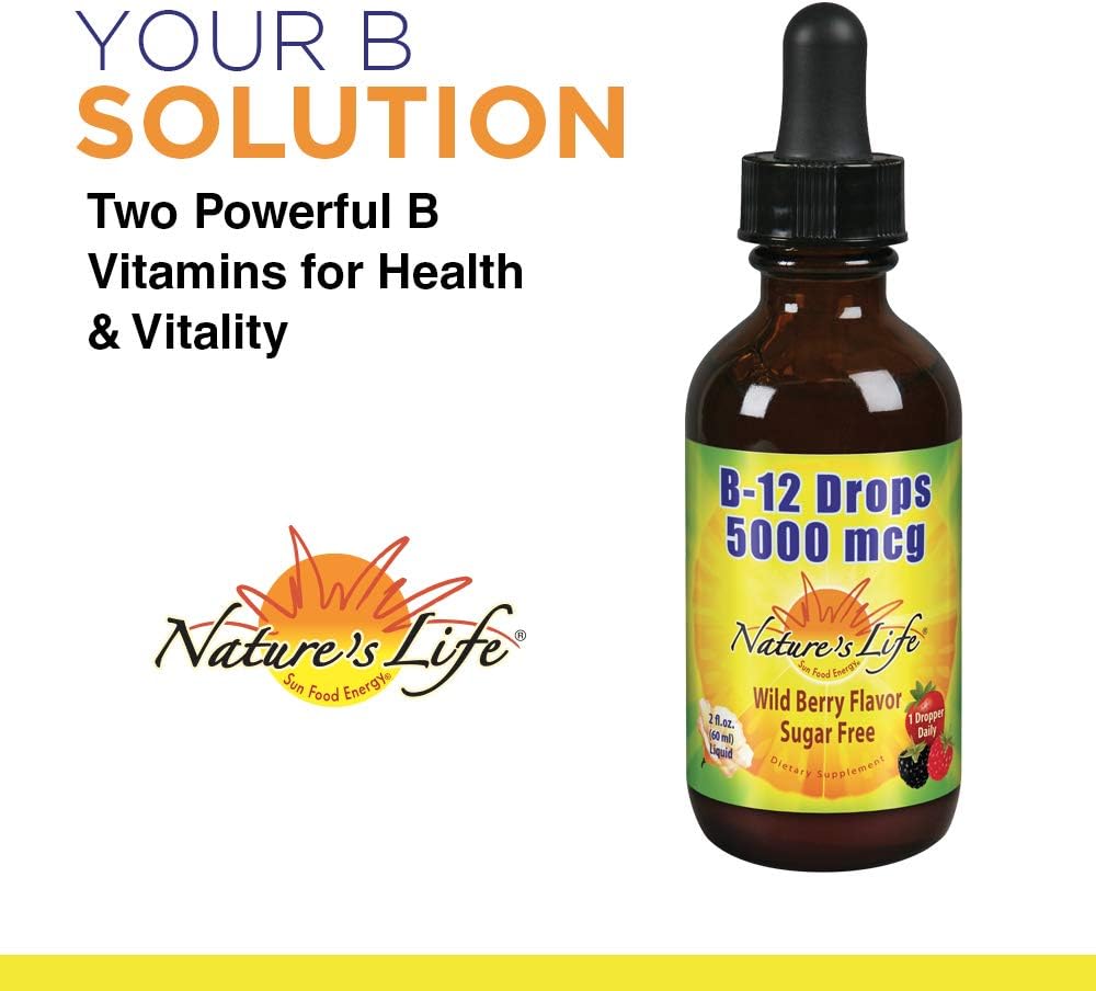 Nature's Life Biotin 2500mcg | Healthy Hair, Skin, Nail & Metabolism Support | Non-GMO | 100 Vegetable Capsules