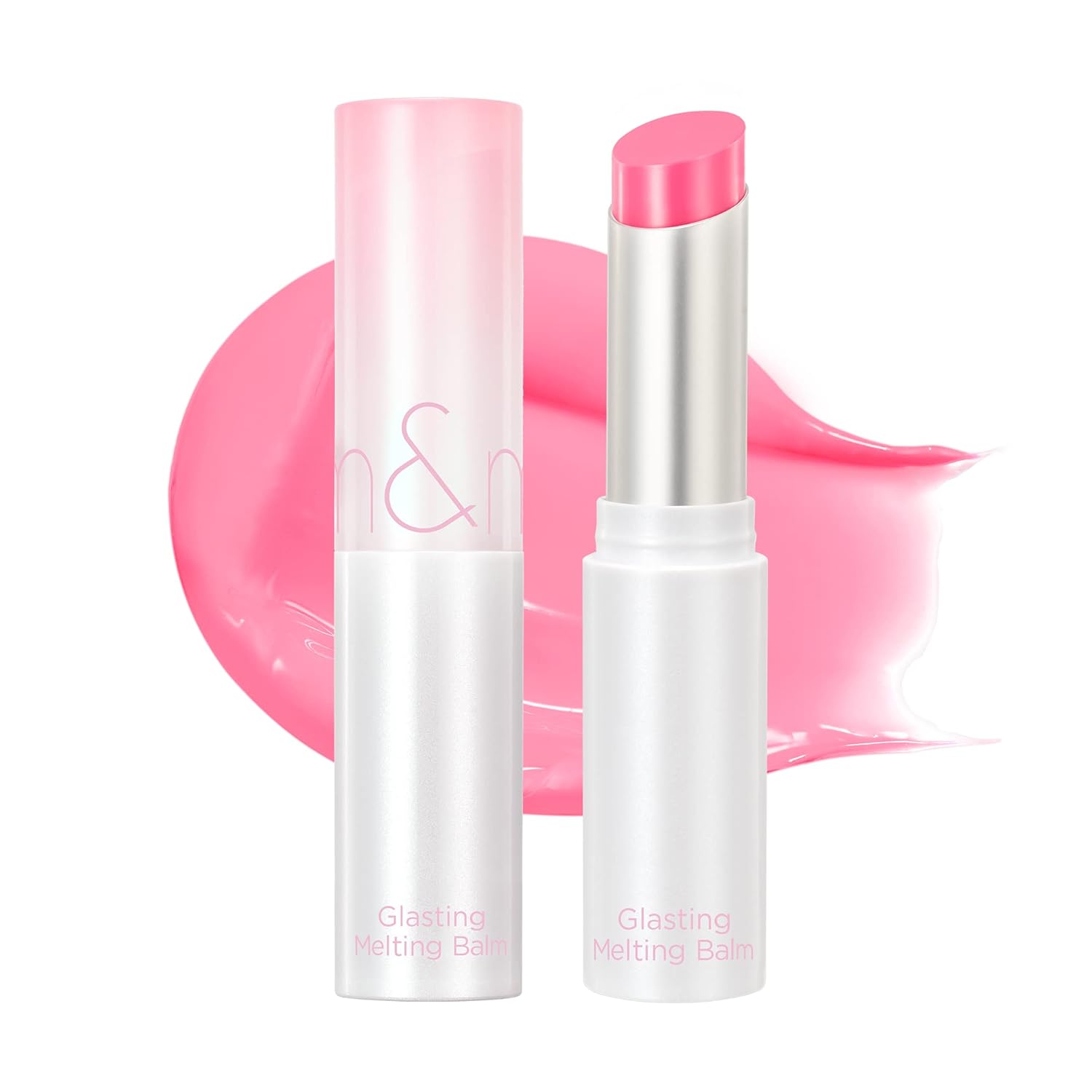 Rom&Nd Glasting Melting Balm 3.5G (7Colors), Glossy, Plumping Lips, Moisture, Translucent, Water Bomb, High Pigmented, Vegan (09 Peonies)