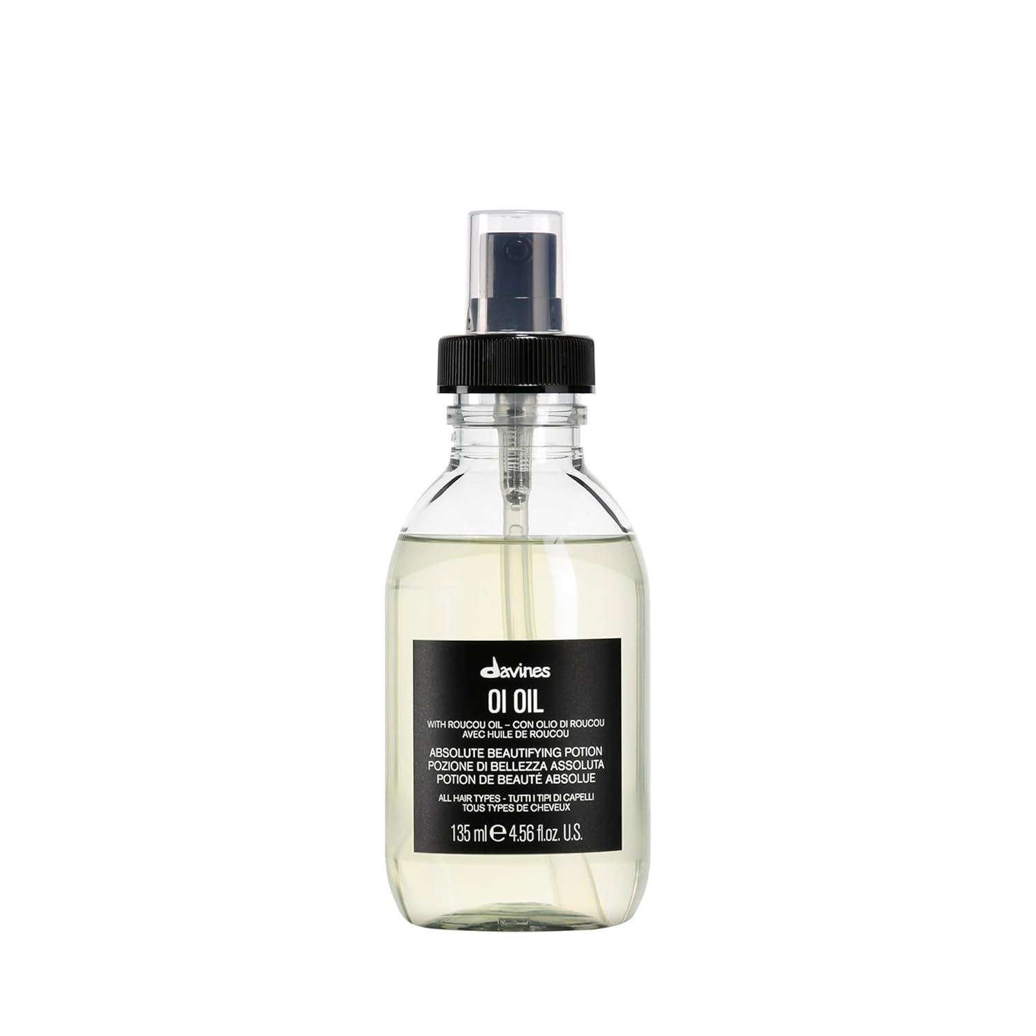 Davines Oi Oil | Weightless Hair Oil Perfect For Dry Hair, Coarse & Curly Hair Types | Conrol Frizz | Soft, Shiny Hair