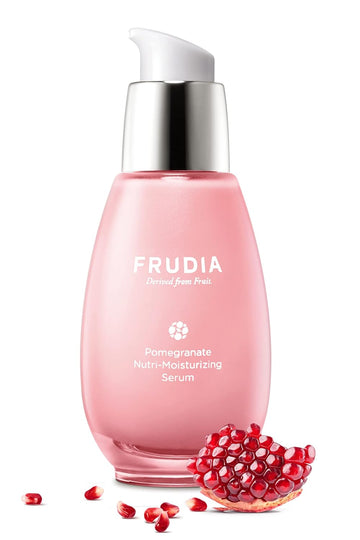 Welcos Frudia Pomegranate Nutri-Moisturizing Serum | Firming Face Serum W/Pomegranate Extract, Bl-Fill Up, Vegan Collagen | Korean Skin Care Serum Day And Night Moisturizer For Face (1.69 Fl Oz)