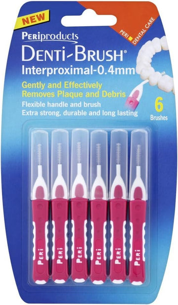 Denti-Brush Interproximal-0.4Mm, 12 Each