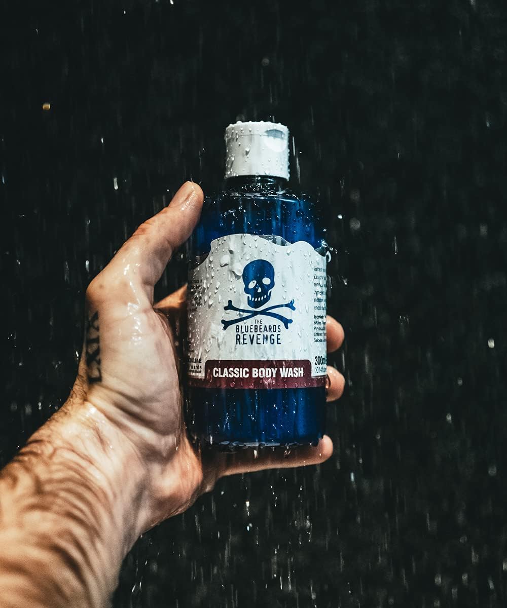 The Bluebeards Revenge, Classic Body Wash For Men, Vegan Friendly Moisturising Shower Gel, SLS And Paraben Free, 300ml : Amazon.co.uk: Beauty