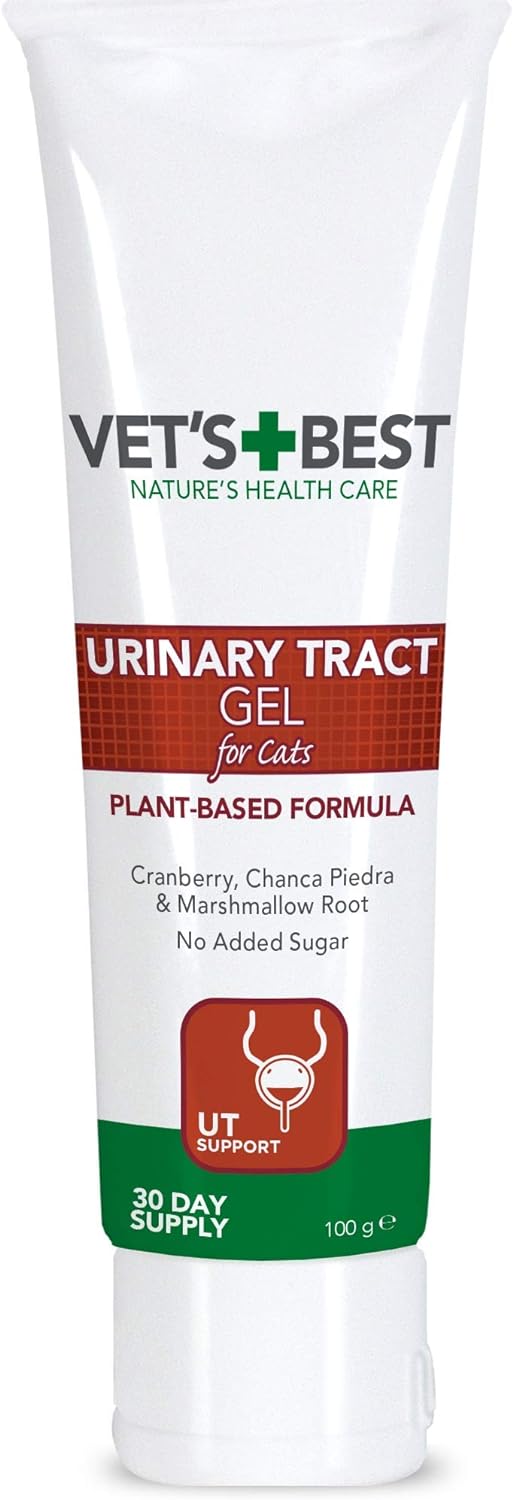 Vet'S Best Feline Urinary Tract Support Cat Supplement Gel Supports Healthy Urinary Tract, 100 G80335-6P