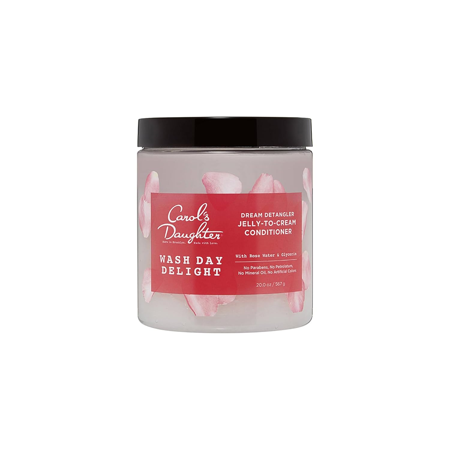 Carol's Daughter Detangling Jelly-to-Cream Conditioner With Glycerin and Rose Water, Moisturizing Conditioner for Curly Hair Paraben Free for Moisture, Hydration, and Shine, Curl 20 Oz : Everything Else