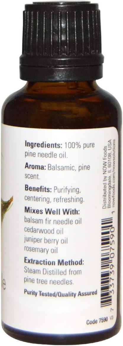 NOW Pine Oil, 1   (Pack of 2)