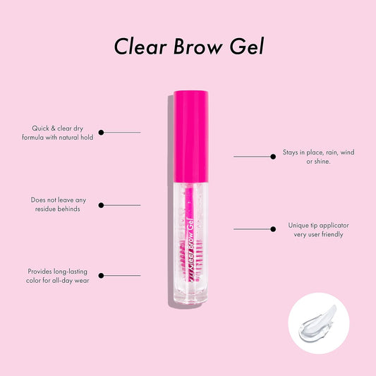 Modelco Clear Brow Gel For Women 0.08 Oz Eyebrow Gel