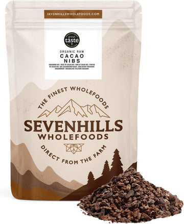 Sevenhills Wholefoods Organic Cacao Nibs, Raw, Peruvian 500G