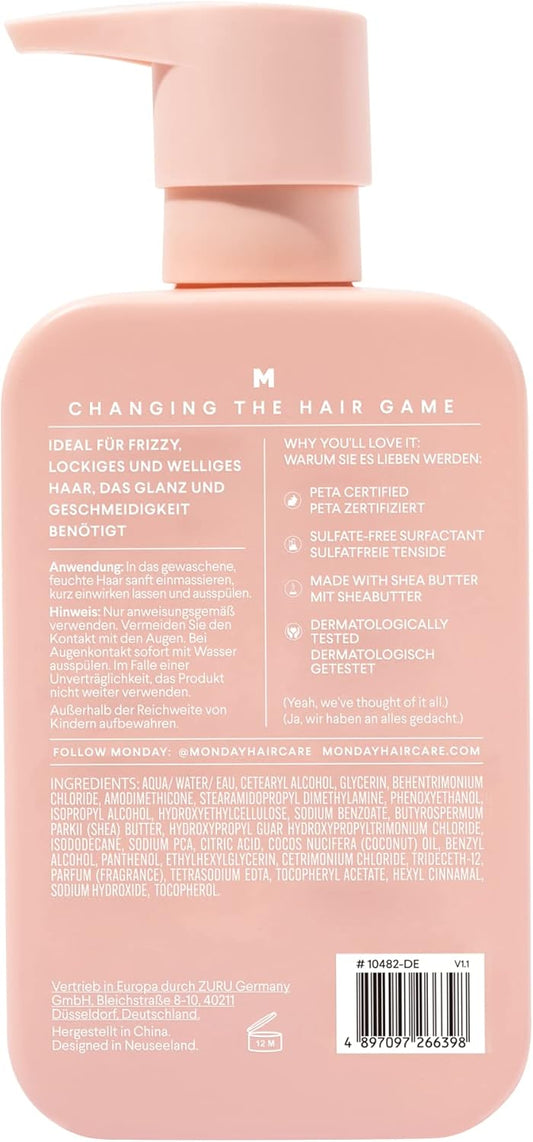 Monday Haircare Conditioner Smooth Antifrizz 350 Ml