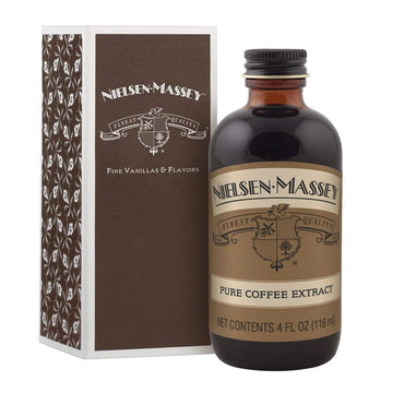 Nielsen-Massey Pure Coffee Extract For Baking And Cooking, 4 Ounce Bottle