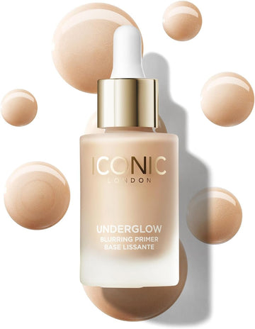Iconic London Underglow Blurring Makeup Primer | Face Primer Enriched With Artemisia Capillaris, Vitamin C And Soft Focus Blurring Powders