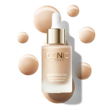 Iconic London Underglow Blurring Primer | Blurs Imperfections And Gives Skin A Radiant Glow, Cruelty-Free, Vegan Makeup Universal Shade, 0.91 Fl Oz