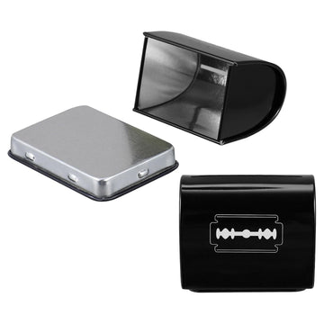 2Pcs Blade Storage Box Mens Disposable Razors Disposable Containers Travel Suitcases Disposal Box Sharps Disposal Container Sharps Containers For Home Use Blades Dispenser Man