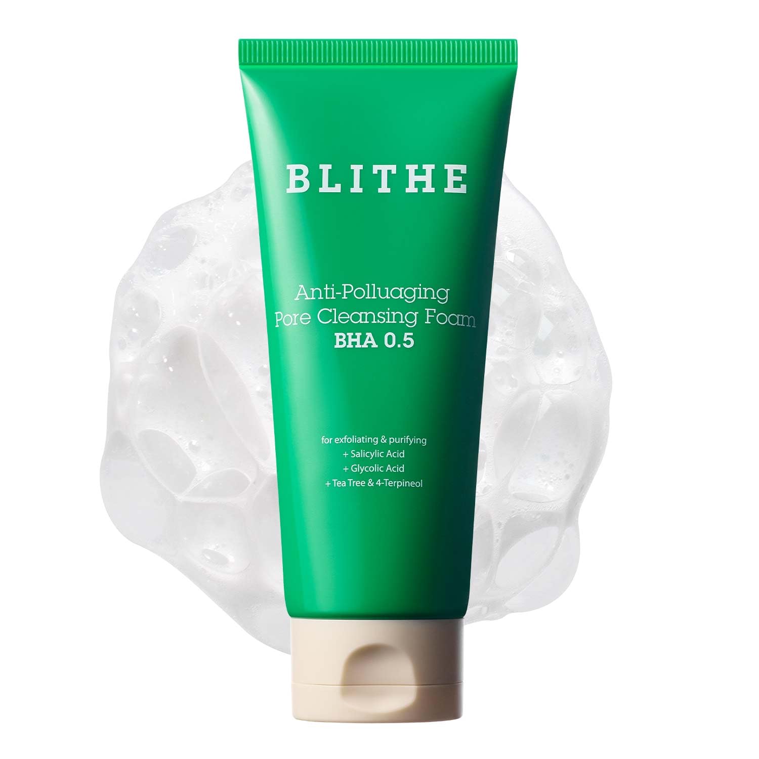 Blithe Aha Bha Cleanser - Deep Pore Cleanser And Pore Minimizer, Exfoliant For Face, For Clogged Pores, 5.07 Fl Oz