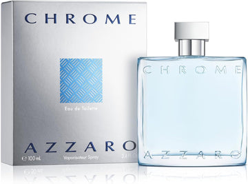 Azzaro Chrome Eau De Toilette, Fresh Aquatic Fragrance, Everyday Wear Men'S Cologne, Long Lasting, Luxury Perfume For Men, 50Ml