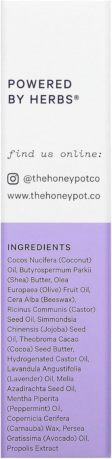 The Honey Pot Company - Vulva Cream Soothing Lavender - at Home or On The Go Medicated Cream to Relieve Itching and Discomfort. 1 fl. oz. : Health & Household