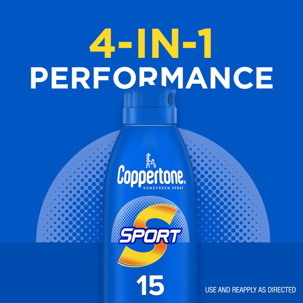 Buy Coppertone Sport Sunscreen Spray, Broad Spectrum SPF 15 Water Resistant Spray Sunscreen, 5.5 Oz on Amazon.com ? FREE SHIPPING on qualified orders