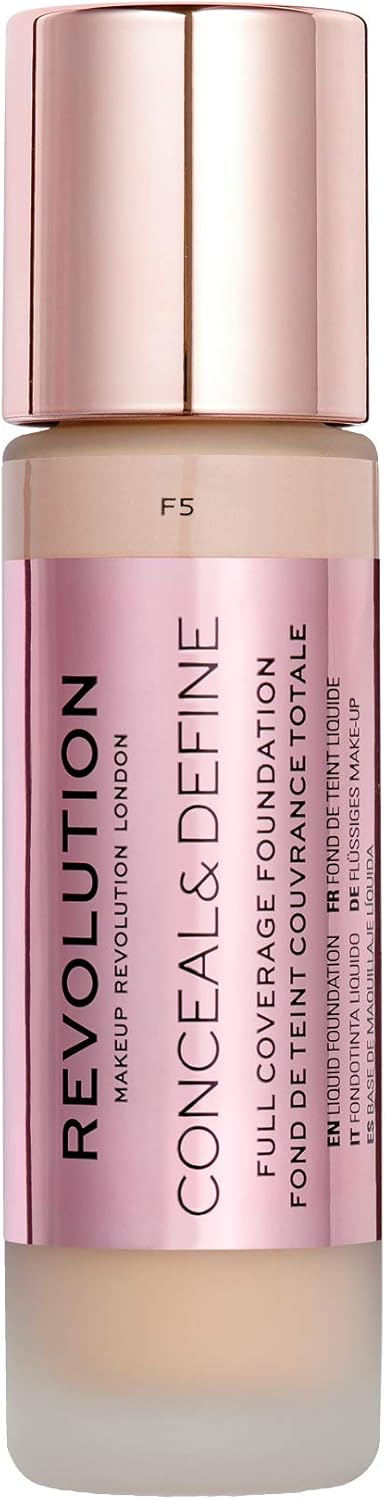 Revolution Beauty London, Conceal And Define, Foundation, F8, 23Ml