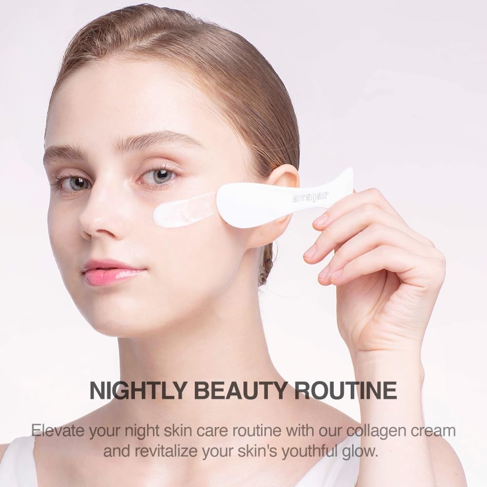 Avajar Rejuvenating Thread Lifting Cream (100Ml / 3.38 Fl Oz) - Tightening, Hydrating & Lifting K-Beauty Collagen Face And Neck Cream For Dry Skin And Wrinkles - Korean Skincare Firming & Anti-Aging : Beauty & Personal Care