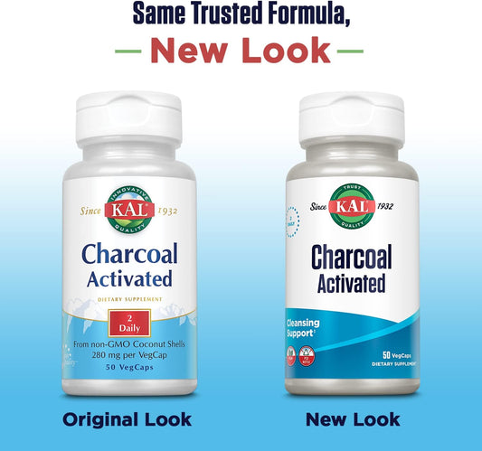 Kal Charcoal 280Mg - 50 Capsules : Health & Household