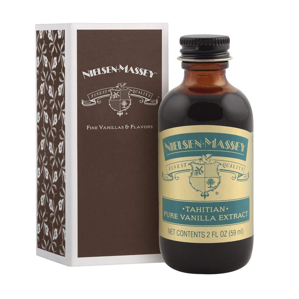 Nielsen-Massey Tahitian Pure Vanilla Extract For Baking And Cooking, 2 Ounce Bottle