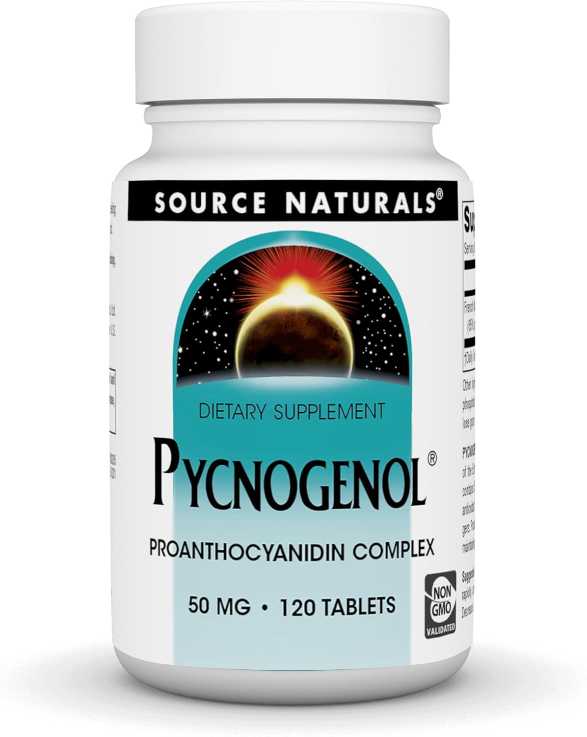 Source Naturals Pycnogenol 50 Mg Proanthocyanidin Complex - 120 Tablets